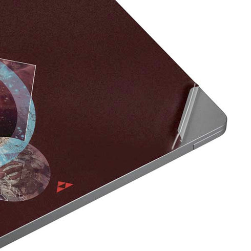 DC Comics Superman Purple Abstract Collage Universal Laptop 11in (8.8 x 6.2in) Skin